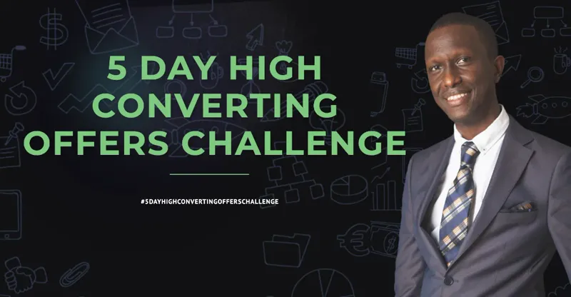5 Day High Converting Offers Challenge card